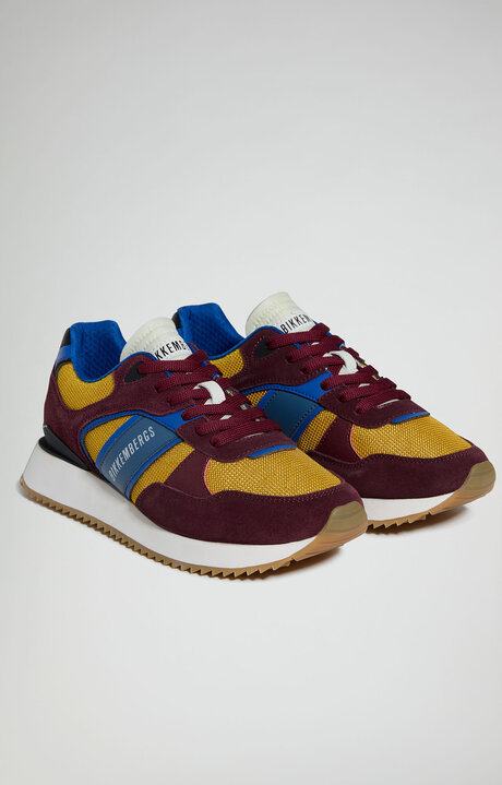bikkembergs Puyol M men's red sneakers