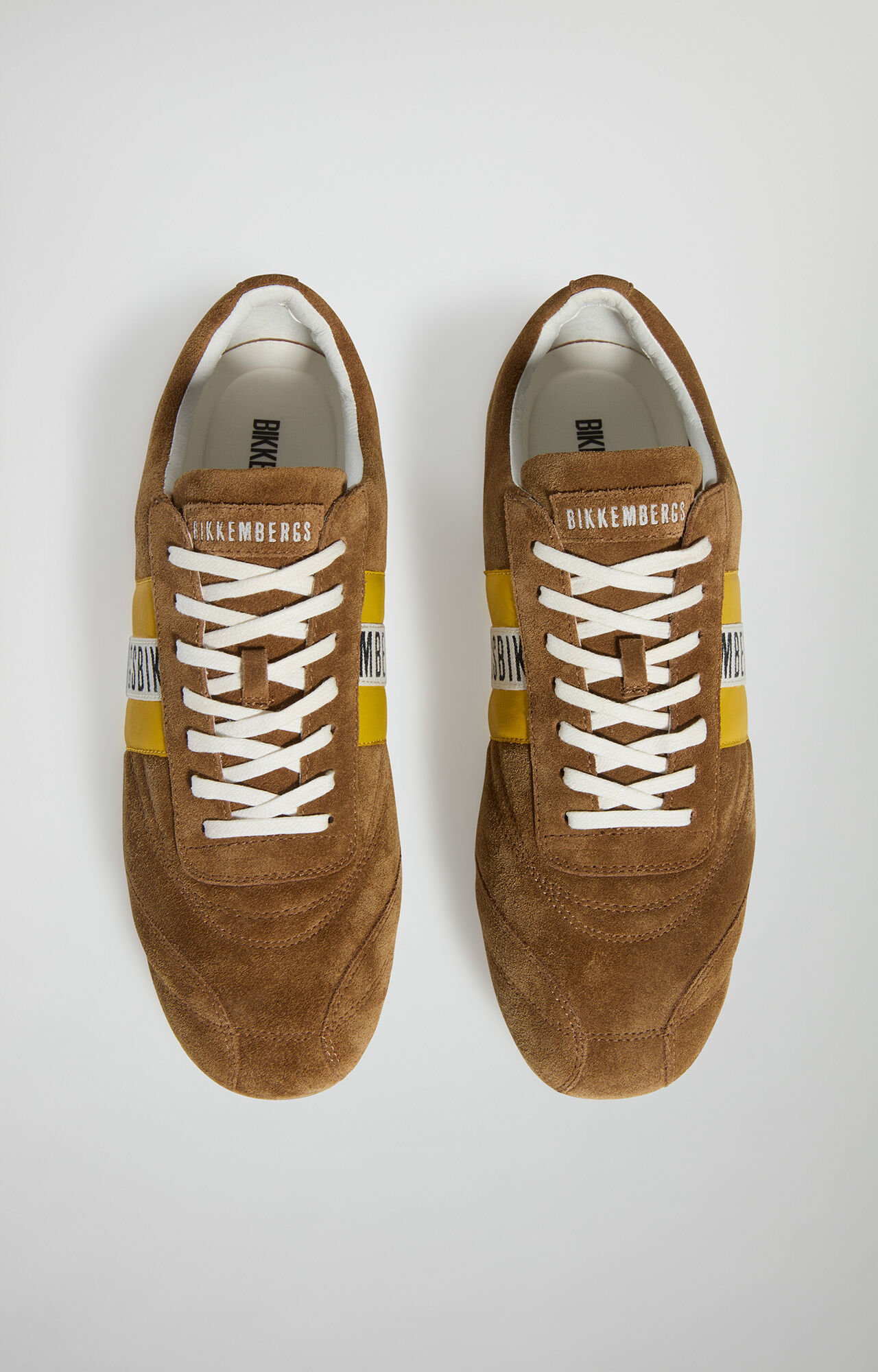 Men's Soccer suede sneakers - BROWN | Bikkembergs