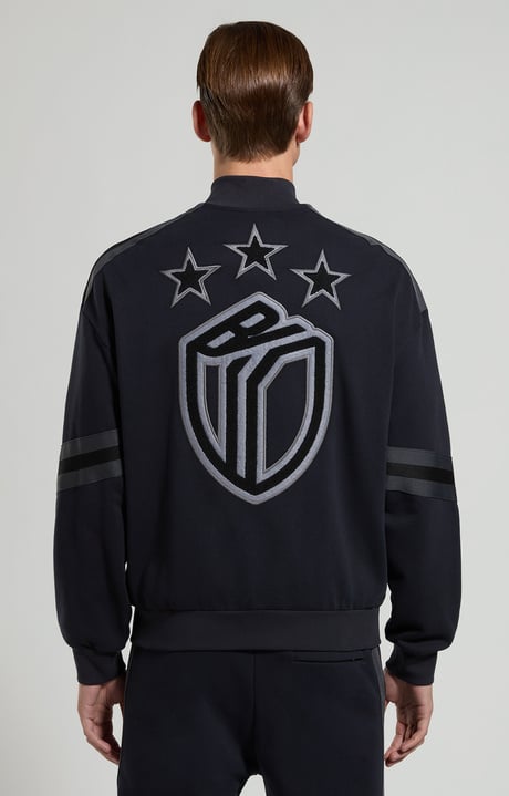 Comfy fit men's sweatshirt, ANTHRACITE, hi-res-1