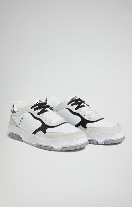 B4SK3T men's sneakers, WHITE B4SK3T men's sneakers, WHITE, hi-res-1