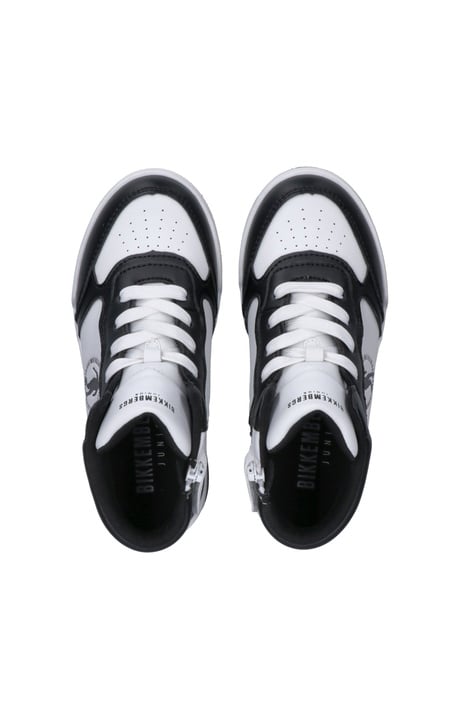 Boys' High Top Sneakers Mark, BLACK/WHITE Boys' High Top Sneakers Mark, BLACK/WHITE, hi-res-1