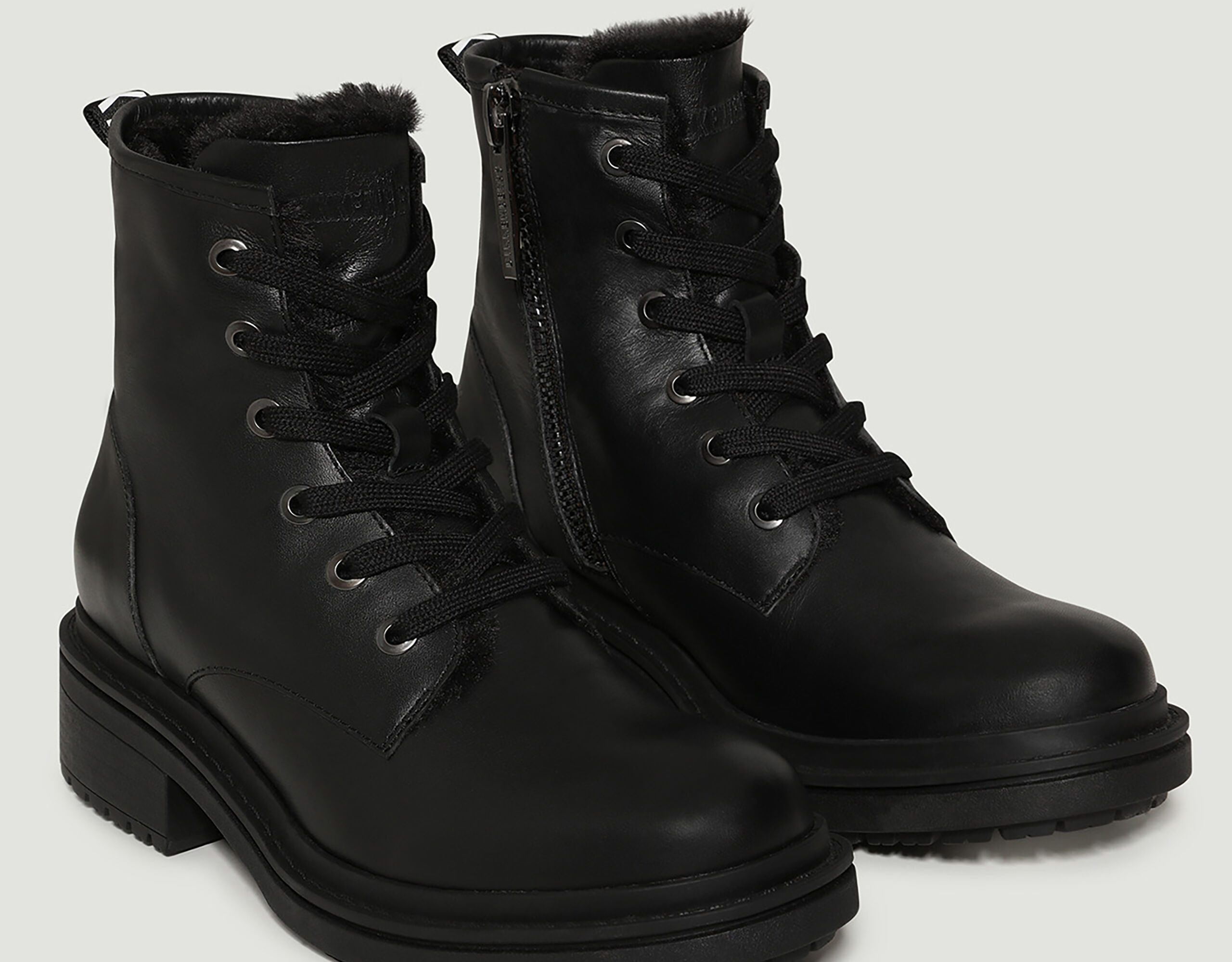Anfibi donna neri foderati Saory Bikkembergs
