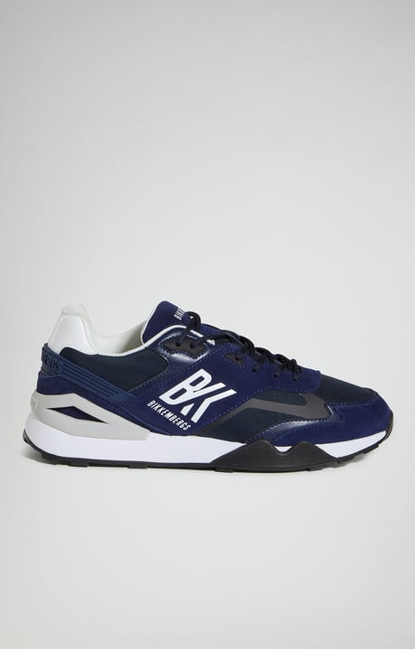Men’s Retrò sneakers, NAVY Men’s Retrò sneakers, NAVY, hi-res-1