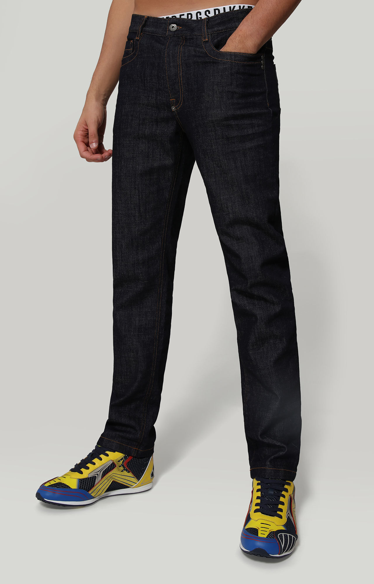 Bikkembergs men's jeans | BLUE 