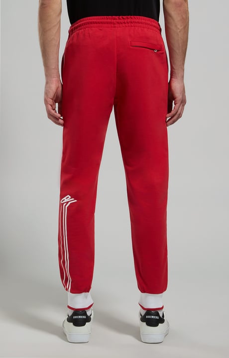 Men's joggers, POMPEIAN RED Men's joggers, POMPEIAN RED, hi-res-1