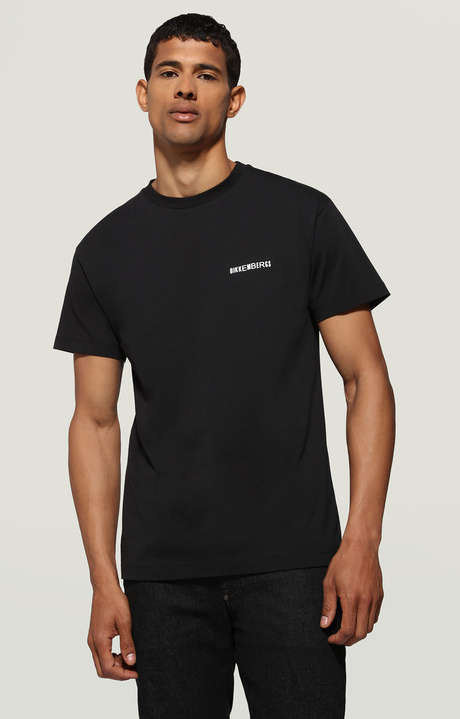 Men's printed T-shirt, BLACK, hi-res-1