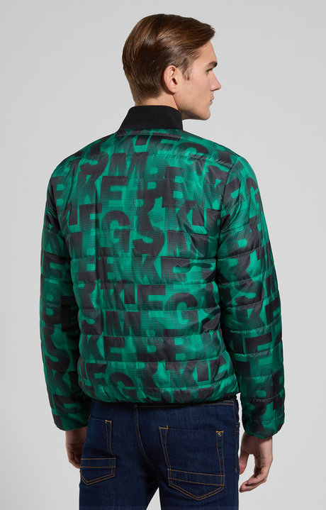 Reversible men's jacket, PEPPER GREEN, hi-res-1