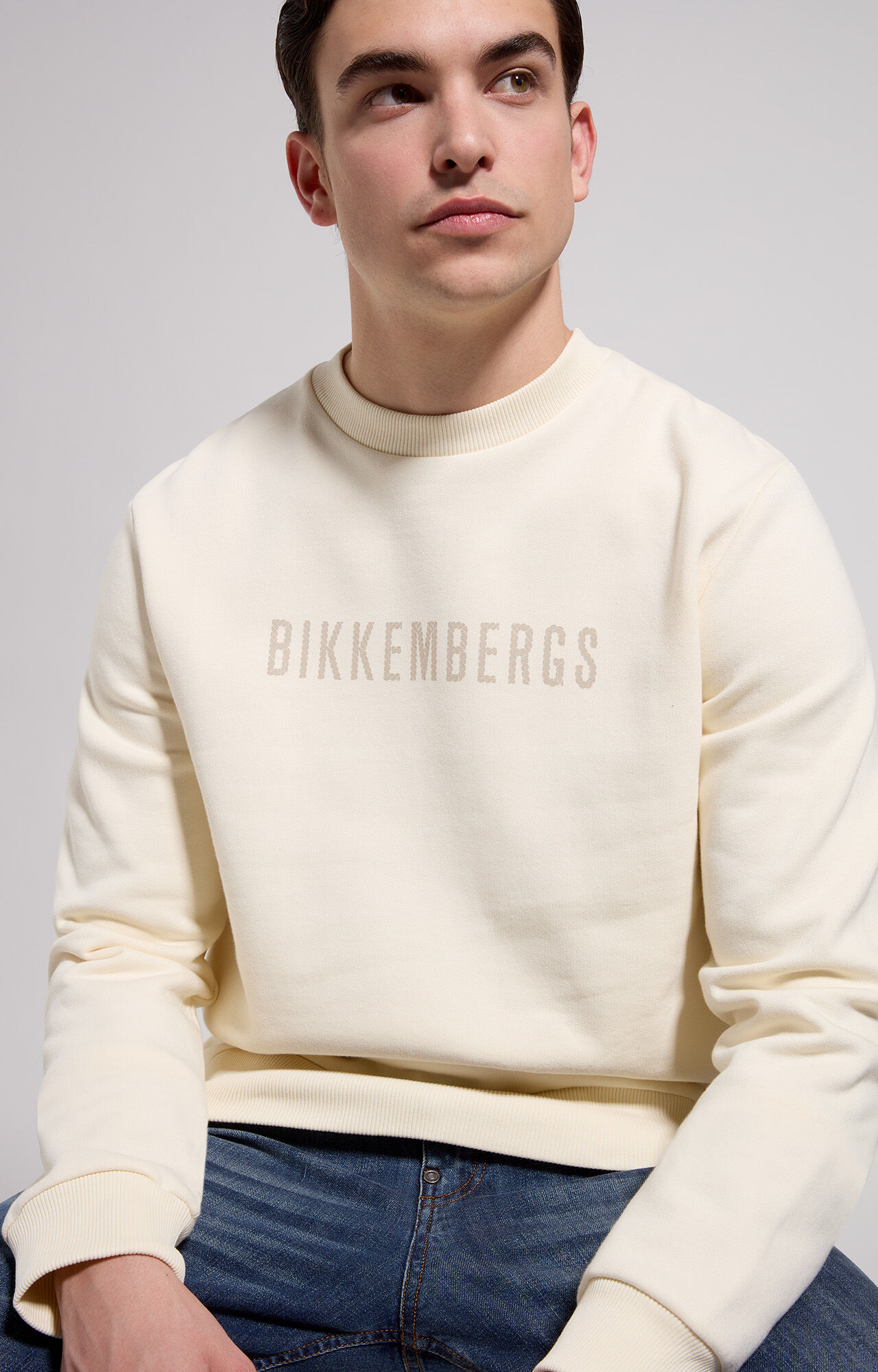 Men s sweatshirt with logo Bikkembergs