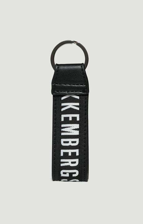 Men's eco leather keyholder, BLACK Men's eco leather keyholder, BLACK, hi-res-1
