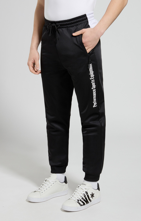 Men's triacetate joggers, METEORITE BLACK, hi-res-1