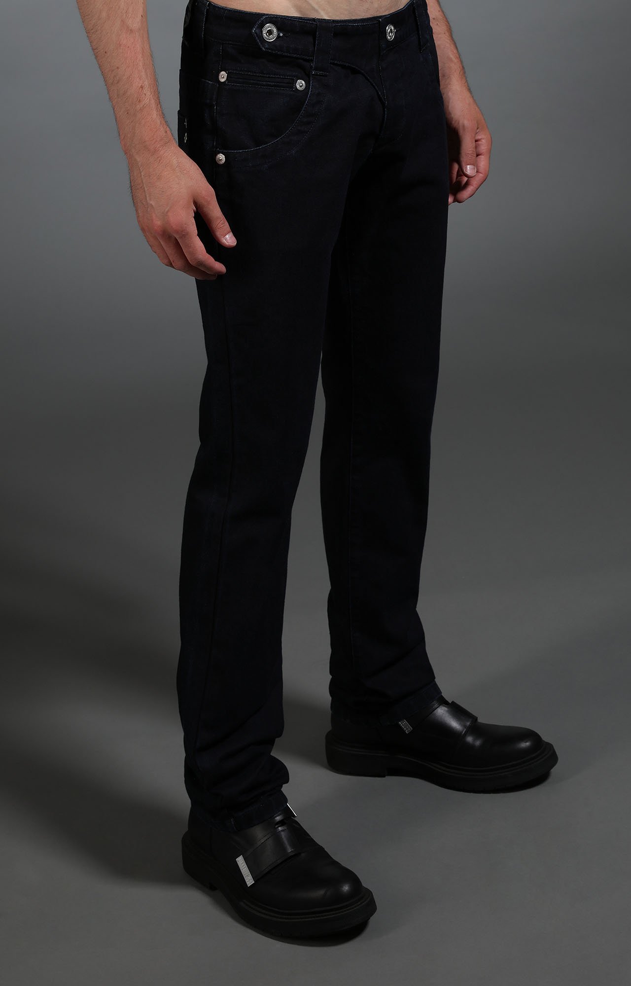 Blue Men's indigo blue jeans Bikkembergs