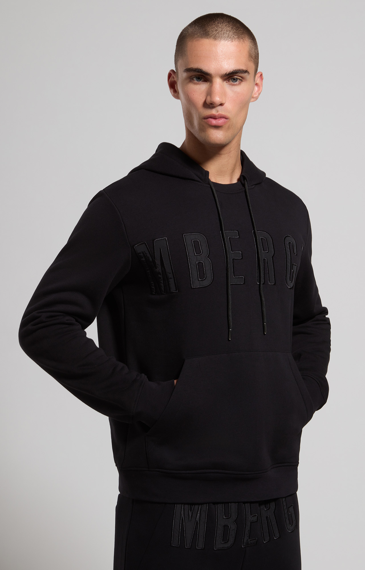 Felpa Con Cappuccio Uomo Ricamata Bikkembergs