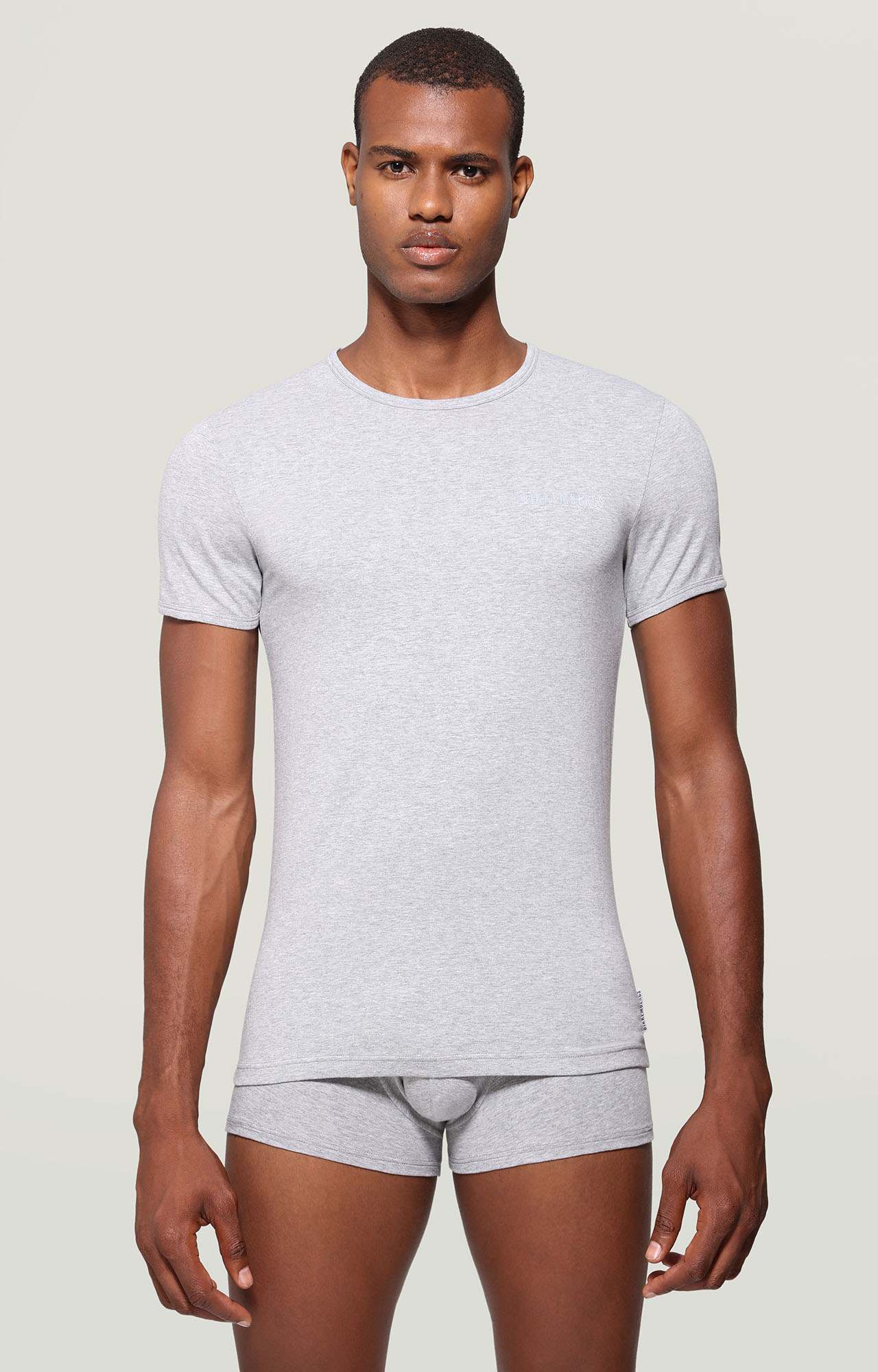 Men's undershirt 2pack GREY Bikkembergs