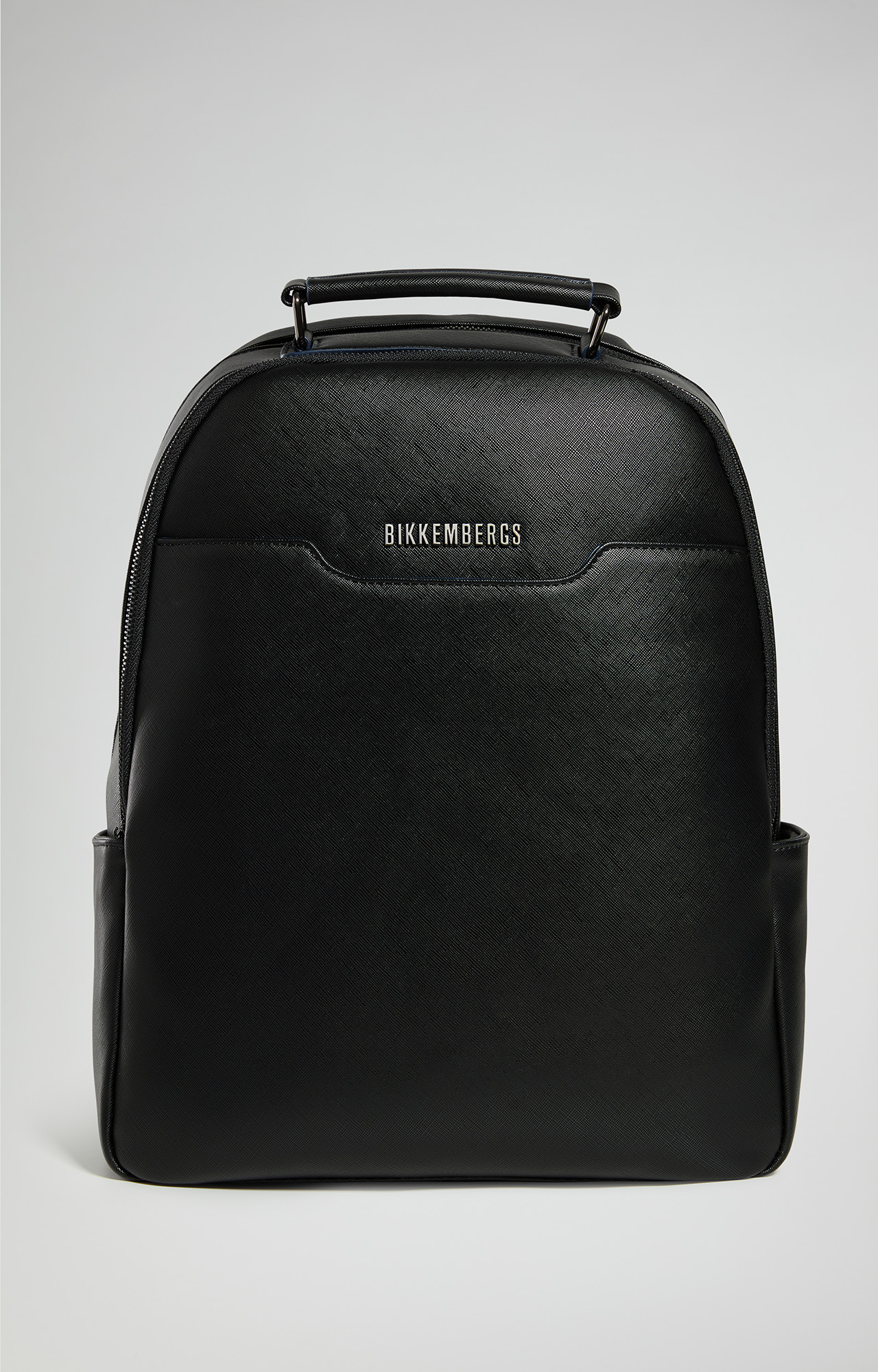 Black Briand saffiano backpack | Bikkembergs