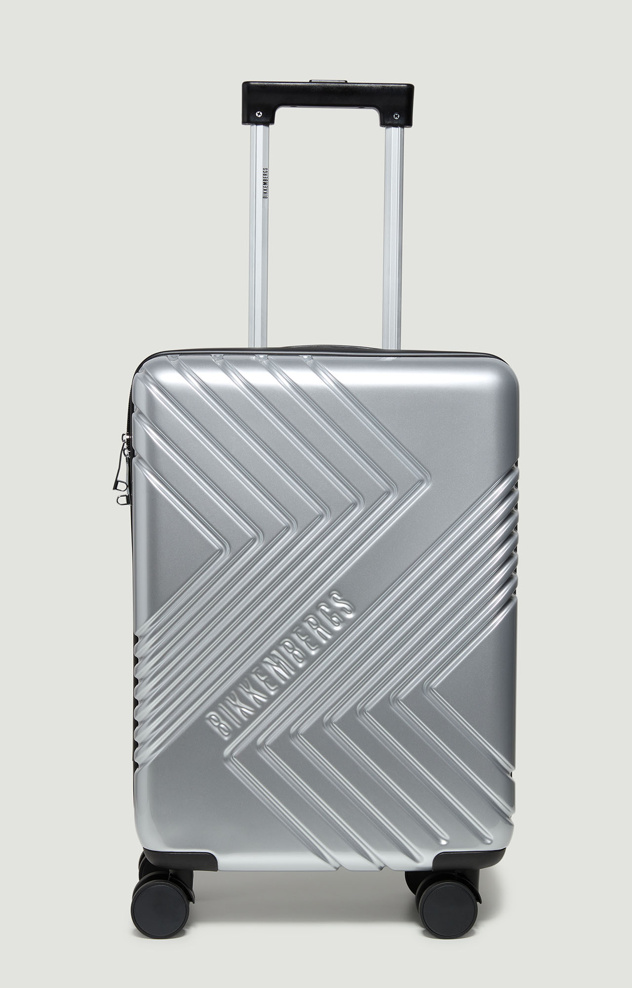Men's shockproof suitcase with wheels BKK Star Bikkembergs