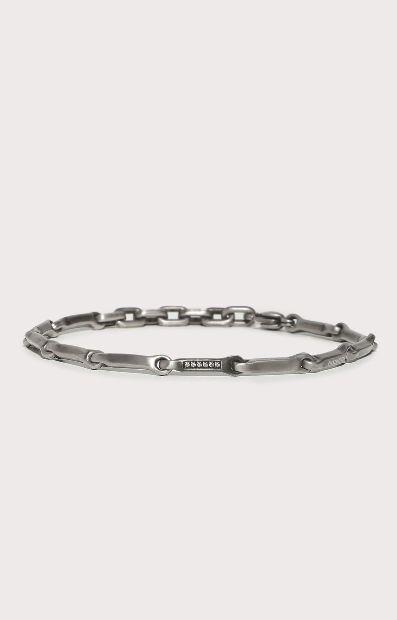 Vintage Men's bracelet with diamonds | Bikkembergs