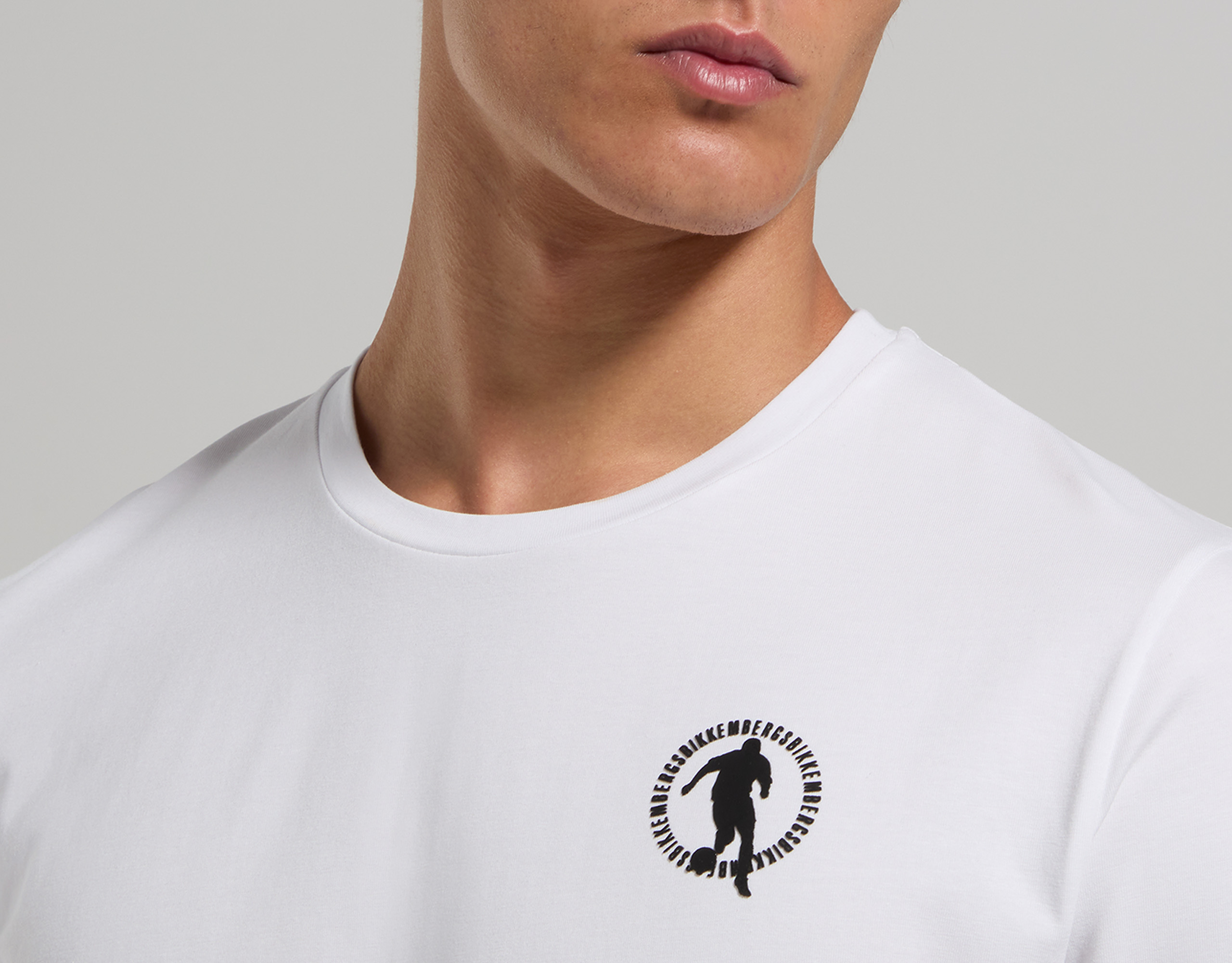 Men's slim fit long sleeve T-shirt | Bikkembergs