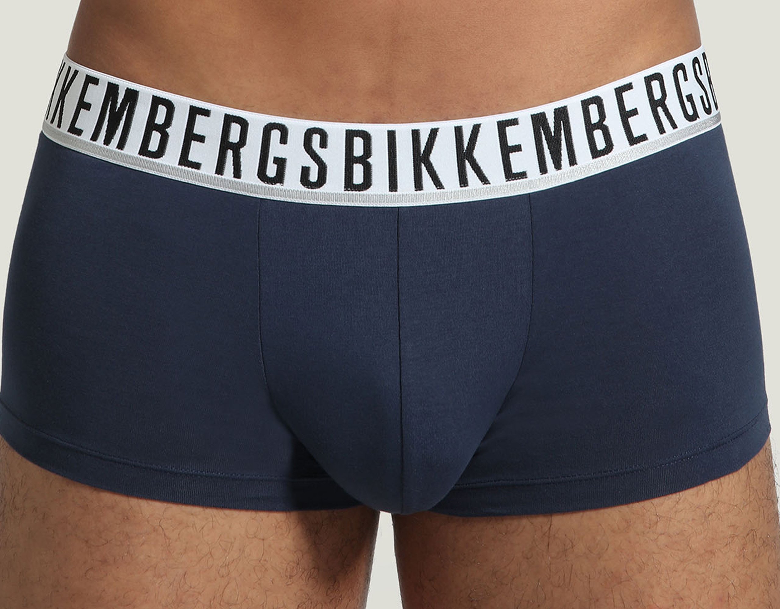 Boxer Uomo LVB Evolution - Pack Da 2 Slip Aderenti In Cotone Elasticizzato Con Lycra - Foto 3