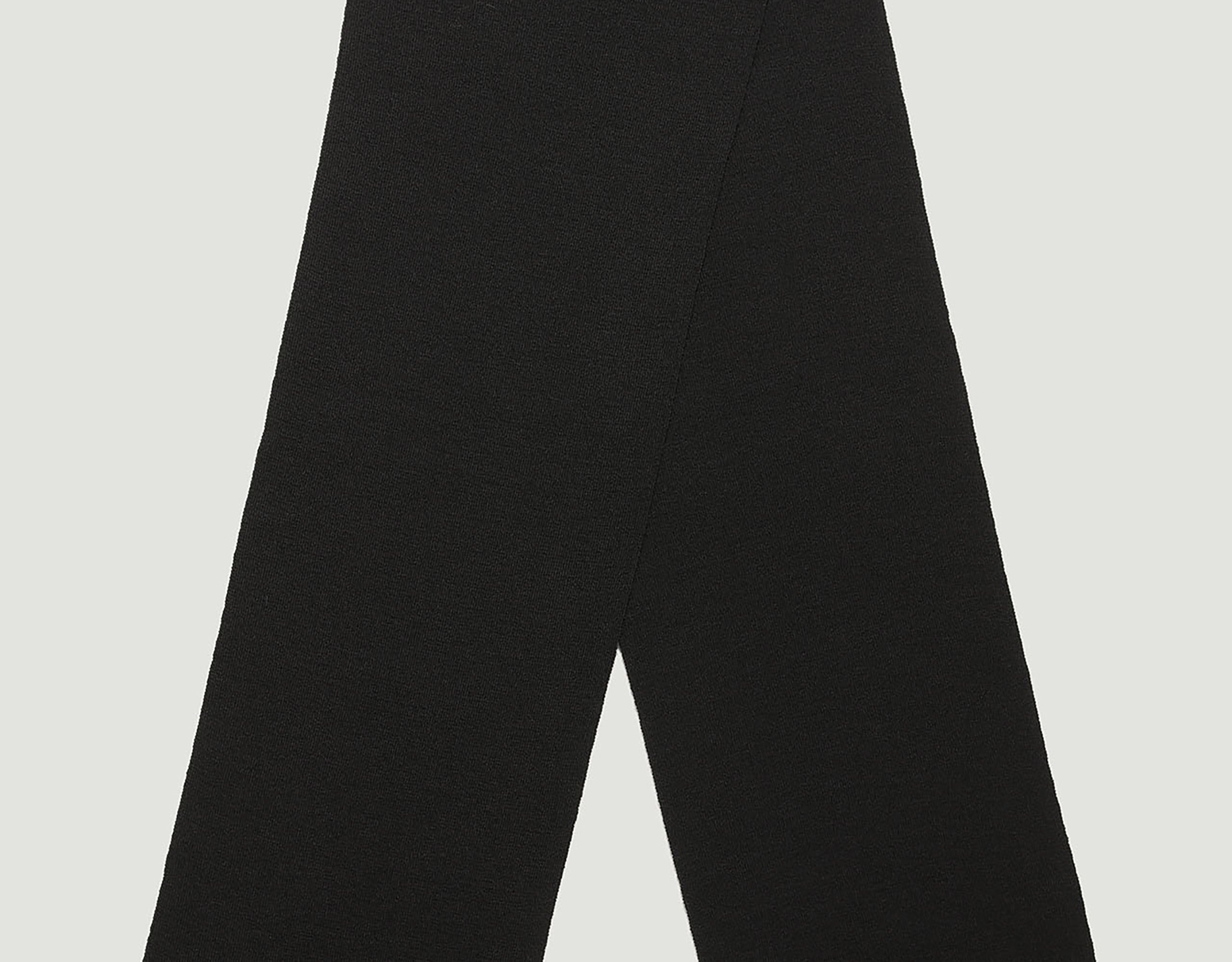 小物 bikkembergs scarf black Black Scarf with contrast logo 35x180 cm | Bikkembergs