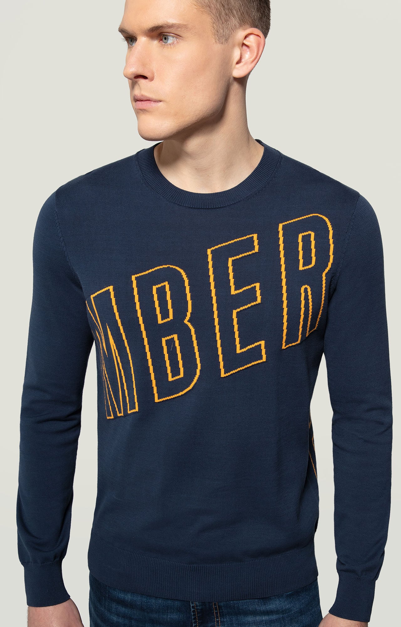 Bikkembergs Blue Cotton Men's T-Shirt main image 1