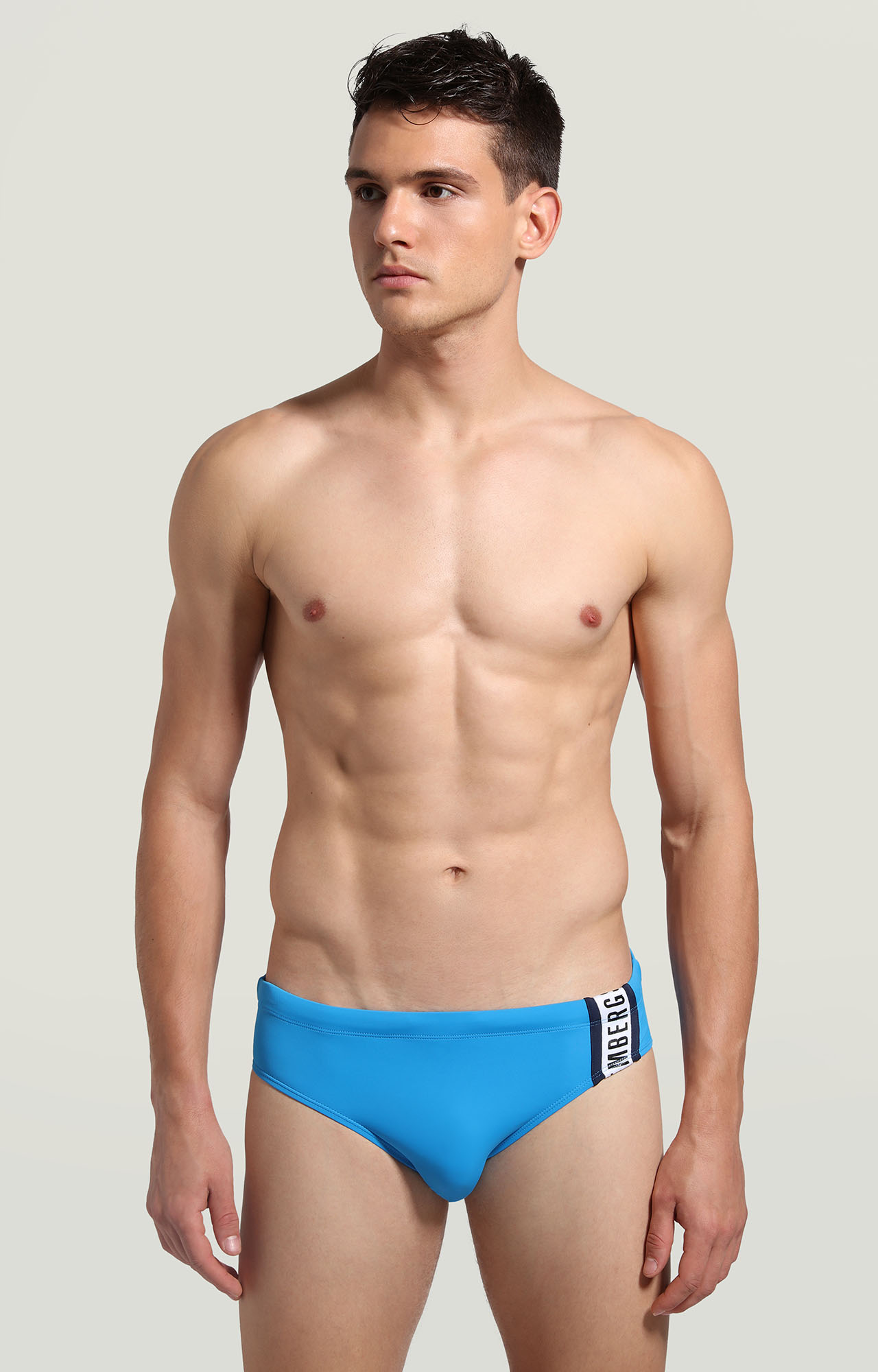 Boys' swim briefs with | | Bikkembergs